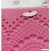 Anyana set of 3 sugar edible cake silicone fondant impression lace mat cake decorating mold gum paste cupcake topper tool icing candy imprint baking moulds trimming - B06Y585L48